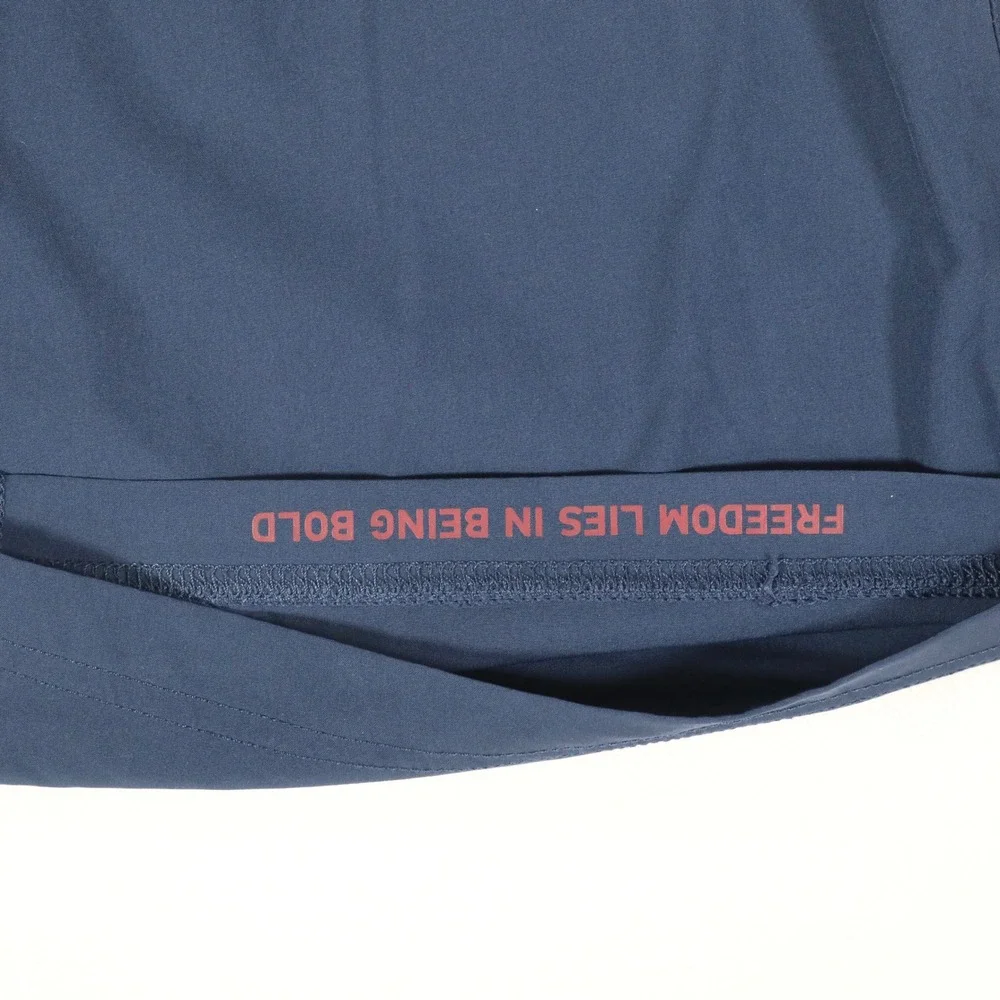 Rhone Mako Shorts Mens Small Blue Linerless 7 Inch Inseam Athletic Gym Training